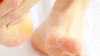 Stepdaddy Fills My Feet with His Milk
