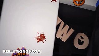 Reality kings - Bess Breast wears her sexy maid costume & tempts her bf for some assfuck hardcore