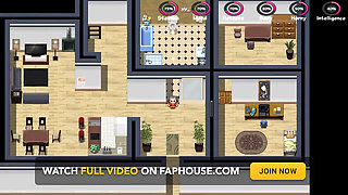 Lily of the valley: the housewife is showing her pussy to her angry boss ep 24