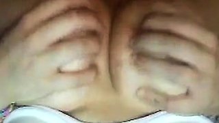 Italian Amateur With Big Tits on Webcam