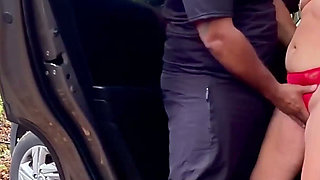 Mature Gets All Holes Extreme Fist Fucked on the Road Side