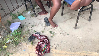 Catching Some Hard Doggy Inside the Gym House