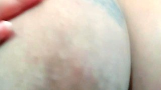 Great Big Boobs On Masturbating Redhead