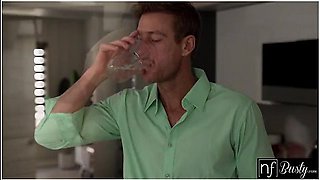 Busty Neighbor Mona Azar Give Sensual Bj And Fcuk While Wife Is Gone - S14:e1
