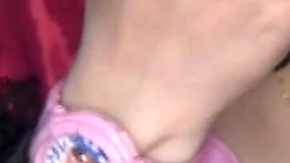 Swallowing and Putting a Lot of Toys in the Pussy