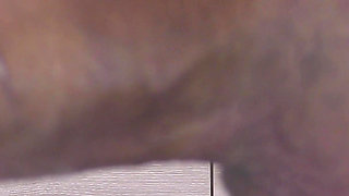 Ebony Slut Sucks White Cock and Swallows Hot Jizz