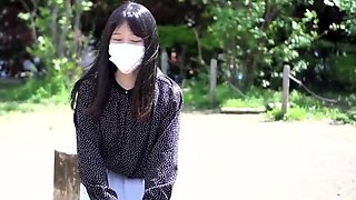 Hot amateur Asian GF toys sucks and fucks