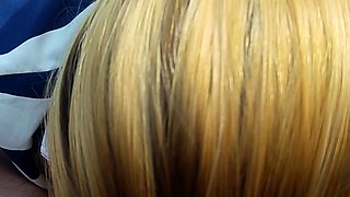 Mexicana blowjob with her big boobs