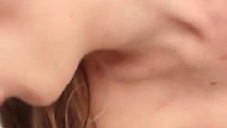 Alexis Adams puffy nipple sloppy blowjob
