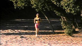 Real amateur teens play sex games and suck cock in groupsex