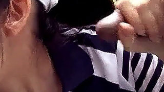 Asian Girl Outdoor at Golf Fucked by Several Uncensored