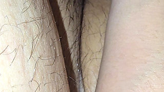 Arab step mom hand grabs Indian step son big balls