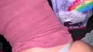 Cheating Big Bust MILF Car Hookup During Risky Night Passion