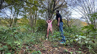 I Met Pervert Submissive Girl Outdoor and Punished Her Pussy