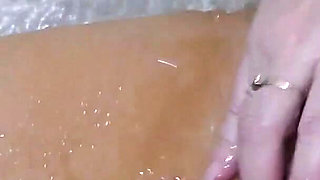 Orgasm Fingering & Masturbating Naked in the Bath