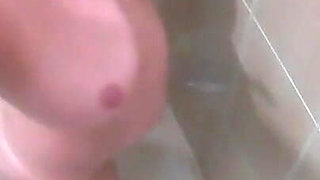 Lara Observed While Showering