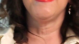 Huge Breasted BBW MILF Secretary Carol Brown Is Horny at Work and Starts Masturbating