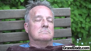 Assistant Ava Black LOVES Making Old Guys CUM by GrandDadz