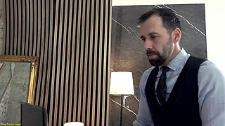 Porn Addicted Secretary Fucked in the Office