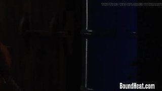 Lesbian Slaves in Bondage: Submissive Naked Girls Fingering and Moaning