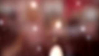 Sweet blonde teen with glasses jerks dick