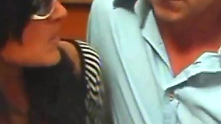 Hot Busty Vintage MILF Fucked and Cumshot on Hairy Pussy by Huge Amateur Cock