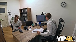 Vip4k. teenager student Funky Town takes out a loan for the first ever time.