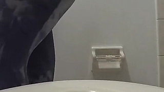 Desperate for a Pee Pissing in the Toilet POV