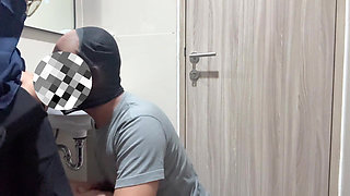 Naked Girl Masturbating in the Bathroom