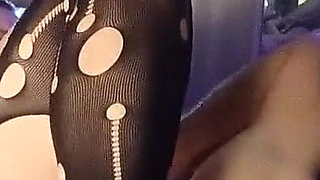 Stretch the Pantyhose in the Air