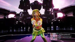 mmd cosplay doctor fuck hard big ass dildo ahegao cheating student  sex