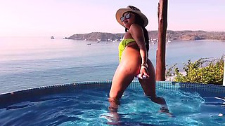SEX ON THE BEACH WITH EVITA LOVE AND BARBARA MONT