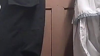 Indian College Student and Teacher