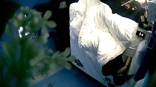 Real amateur teen fucks while babes watch