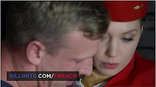 Secret Sex With A Stewardess During A Flight With Elena Koshka