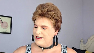 My man wore sexy underwear for me, he left them here and I am sniffing them!