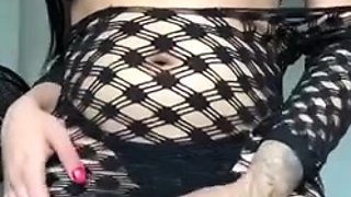 Watch me relaxing in a sheer through bikini