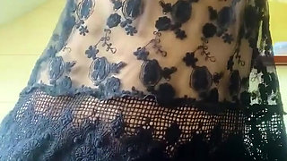 Sexy MILF Doing Little Striptease