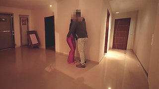 Hotwife Fucked at Building Party - Cum in Mouth