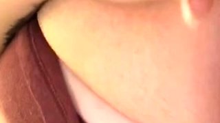 Close up video of a cute amateur cam girl masturbating