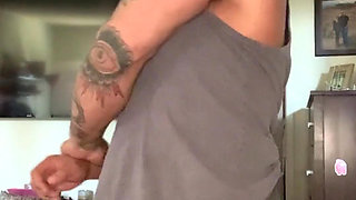 Daddy Jack off Cumshot and Eating