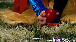 Hentai Snow White Lost in Forest Fucked by Seven Dwarfs