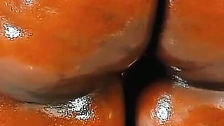 SSBBW Oiled Ass Spread and Pussy Fuck