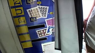Raver sluts fuck publicly in bus