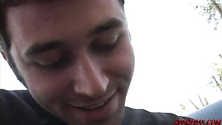 James Deen and Nikki Hillton's small tits action by Hush Pass