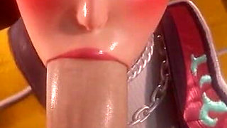 [kpop Demon Hunters] Rumi Sloppy Blowjob 3D Animation