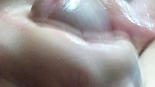 Jerking off very tasty