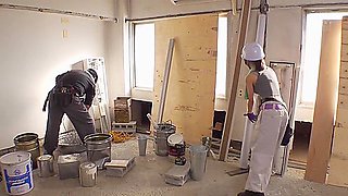 Rio Kuriyama, A Blue-collar Worker, Made To Endure Orgasms So Much By A Man She Hates That Her Abs Twitched, And She Ended Up Pissing Herself Until Her Work Clothes Were Soaked