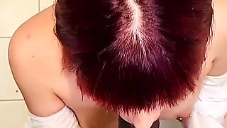 Interracial in the Bathroom. Darrel Deeps