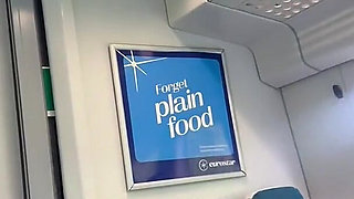 Fucking My Busty Girlfriend on the Train We Get Caught by a Passenger- Yasmina Khan